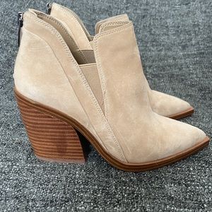 Vince Camuto Tan Ankle Boots